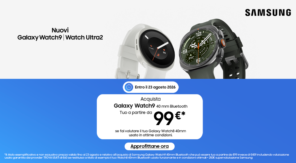 Lancio Samsung Watch