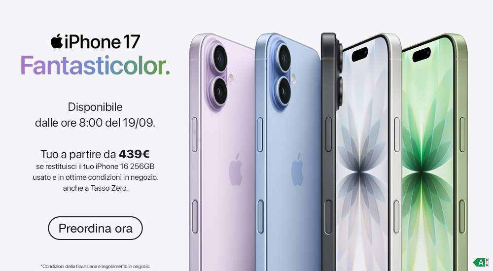 iPhone 17: preordina ora