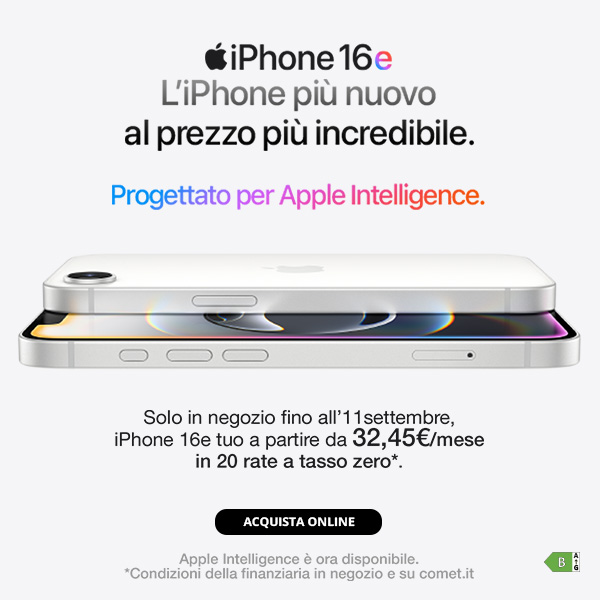 iPhone 16e Tasso Zero