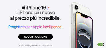 Promo: Apple iPhone 16e, anche a TASSO ZERO 20 mesi