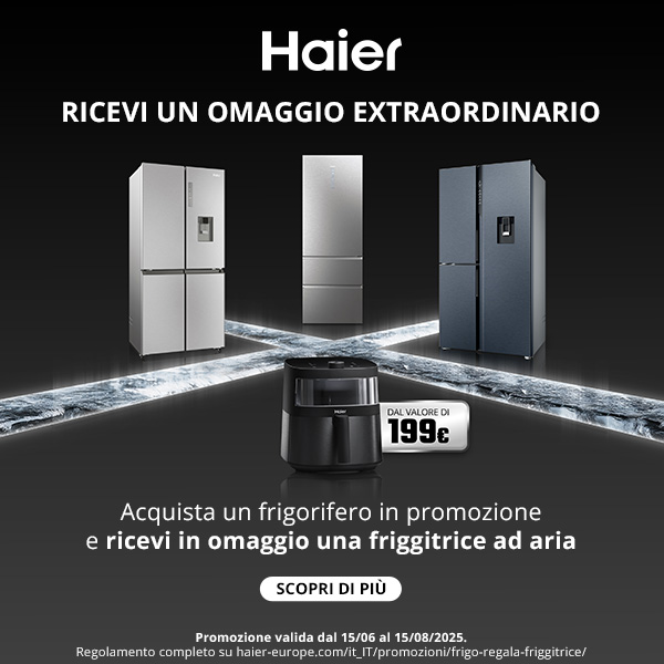 Haier regala una friggitrice ad aria!