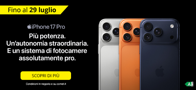Promo: Acquista iPhone 17 Pro con Tech Back