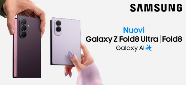 Promo: Nuovi Galaxy Z Fold8 Ultra | Fold8 | Flip8