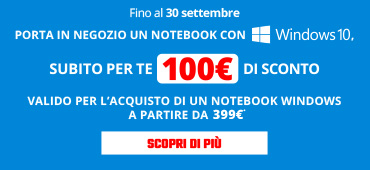 Promo: Passa a Windows 11 e ottieni 100€ di sconto!
