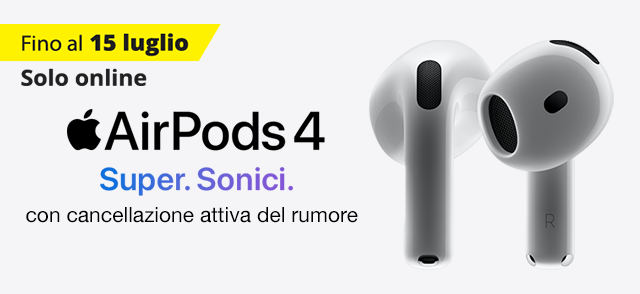 Promo: SOTTOCOSTO ONLINE | AirPods 4