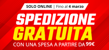 Promo: Spedizione gratuita su TUTTO