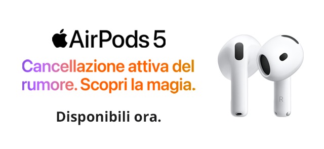 Promo: Novità: Apple AirPods 5