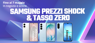 Promo: Samsung | Prezzi Shock