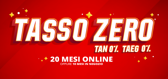 Promo: Finanziamento Tasso Zero