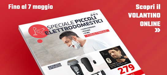 Promo: Speciale Piccoli Elettrodomestici Cura persona, Pulizia e Stiro