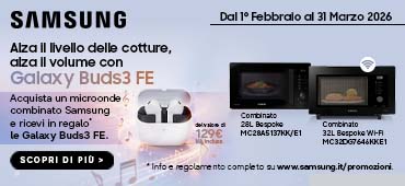 Promo: Samsung: in regalo Galaxy Buds3 FE