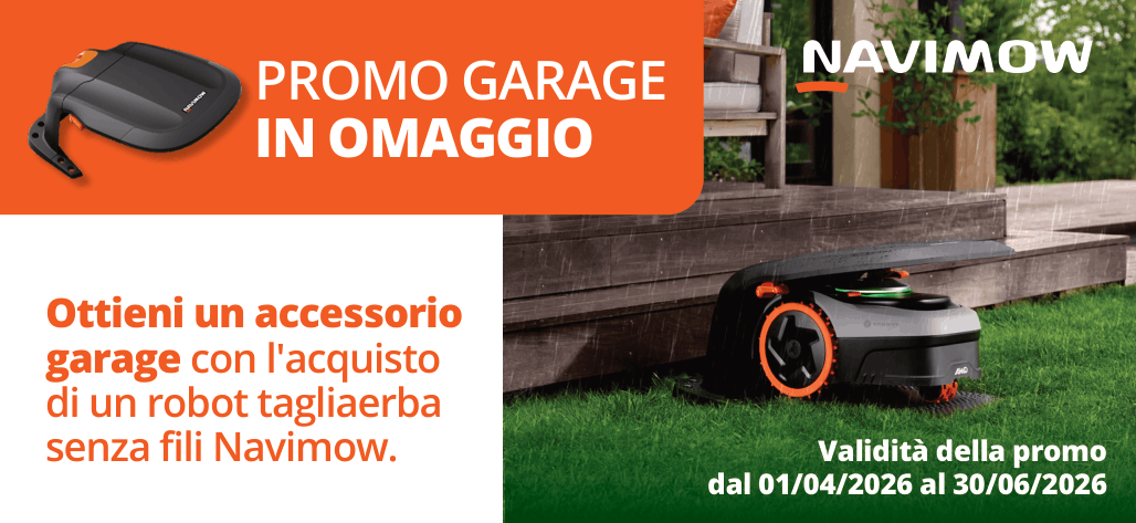 Promo: Robot tagliaerba: in regalo Navimow garage