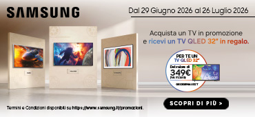 Promo: Samsung TV: QLED 32” in omaggio