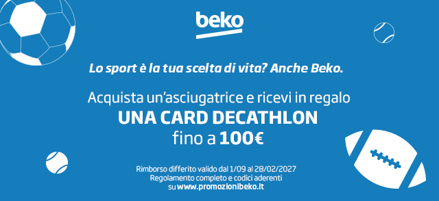 Promo: Beko: per te gift card Decathlon