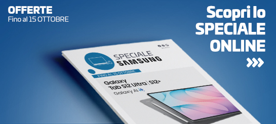 Promo: Speciale Samsung Tab