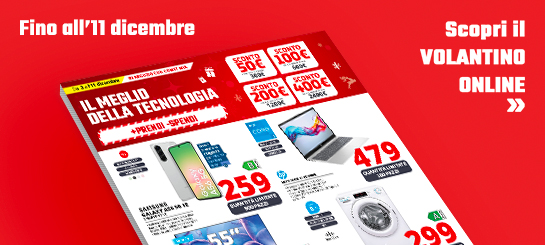 Comet - Volantino "Natale in Anteprima!"