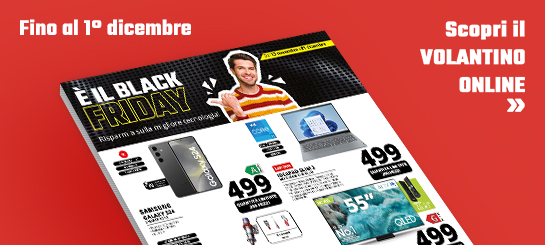 Comet - Volantino "E' il Black Friday!"