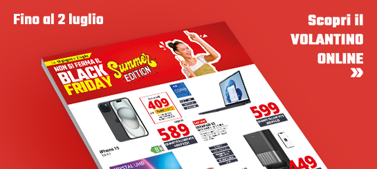 Comet - Volantino "Black Friday Summer Edition"