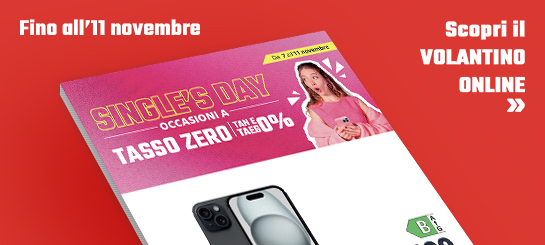 Comet - Volantino "Single's Day"