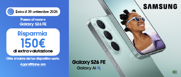 Promo: Samsung Galaxy S26 FE: preordina ora