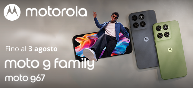 Promo: L'abbinata perfetta con moto g67