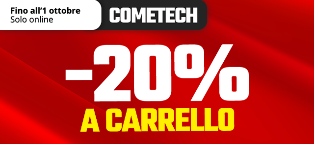 Promo: COMETECH | -20% a carrello con Comet Mia
