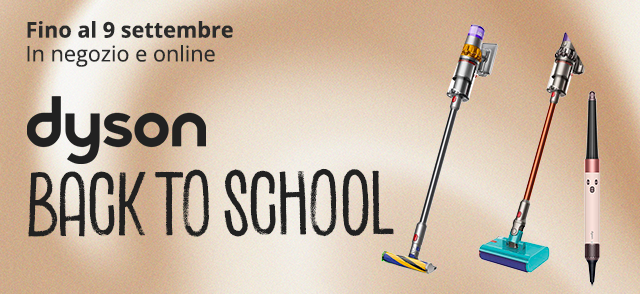Promo: Speciale Dyson Back to School