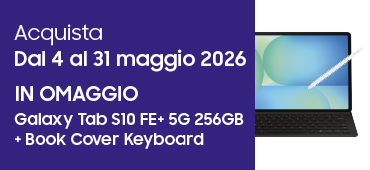 Promo: Samsung: in omaggio Galaxy Tab