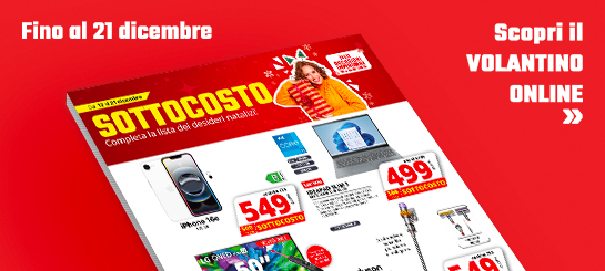 Volantino Comet "Sottocosto"