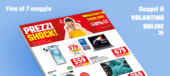 Volantino "Prezzi Shock"