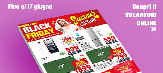 Volantino "Black Friday Summer Edition"