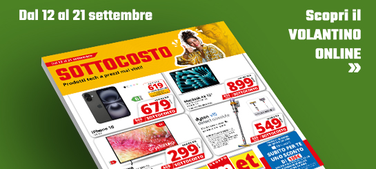 Volantino Comet "Sottocosto"