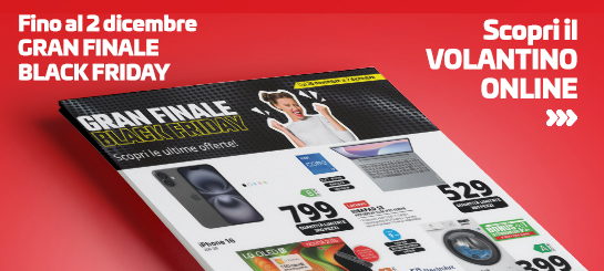 Volantino Comet "Black Friday - Gran Finale"