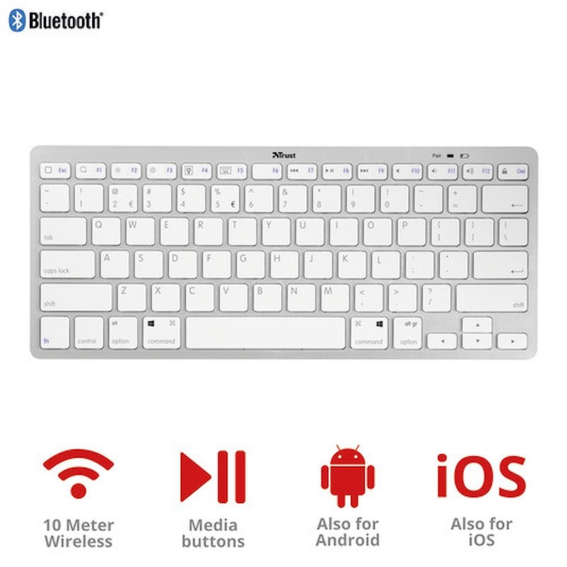 Trust - Nado Wls Bt Keyb It 22246