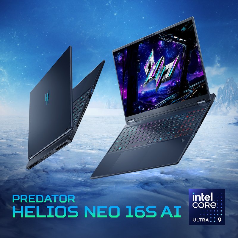 Acer Notebook Gaming Predator Helios Neo 16S AI Phn16s-71-91ak 32GB/2TB 16" Nero