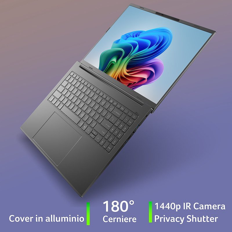 Acer Notebook 16" ASPIRE 16 AI A16-11M-X8E6 16/ 512Gb Grigio