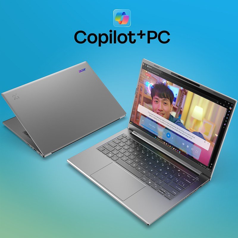 Acer Notebook 14" 16/512GB ASPIRE 14 AI  A14-53m-543g  Silver