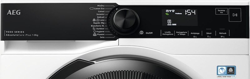 Aeg Asciugatrice 9000 AbsoluteCare Plus Tr9hg83b Bianco