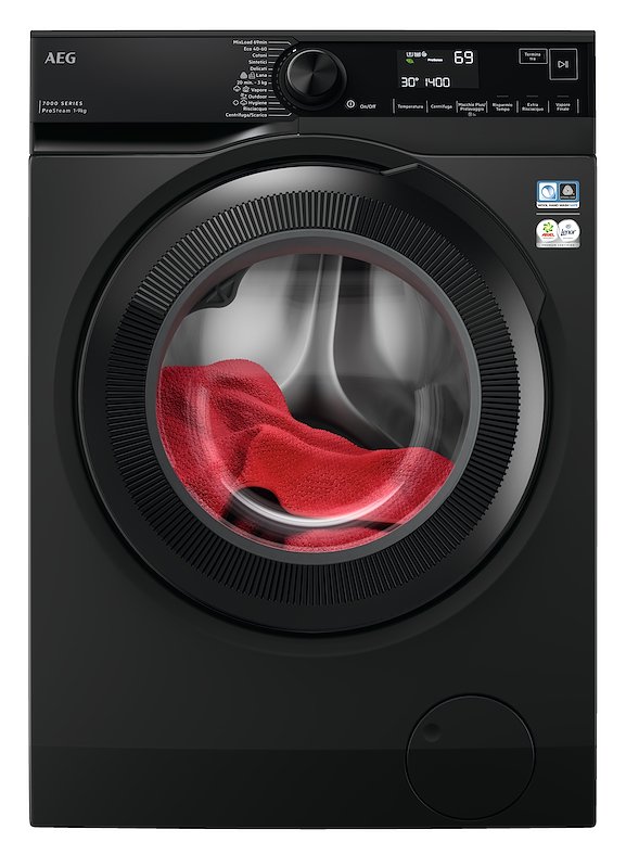 Aeg Lavatrice 9Kg Lr7black Nero