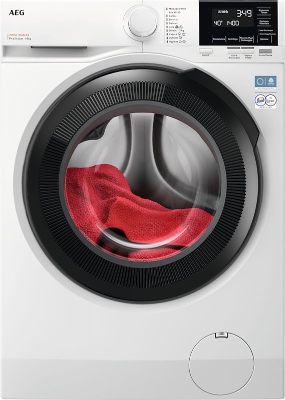 Aeg Lavatrice 8kg Lr7fg84b4 Bianco