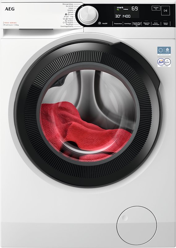 Aeg Lavatrice 10kg LR7FD104B Serie 7000 Bianco