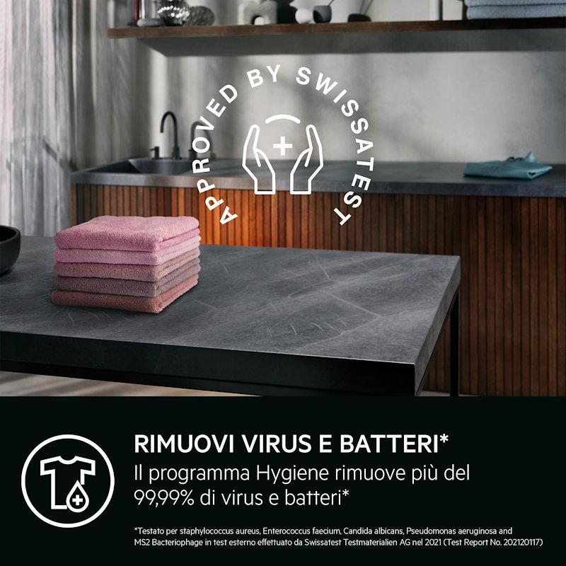 Aeg Lavatrice 10kg LR7FD104B Serie 7000 Bianco