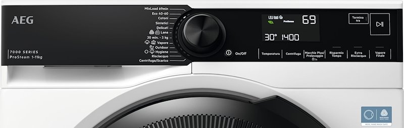 Aeg Lavatrice11Kg LR7FH11BGB Bianco