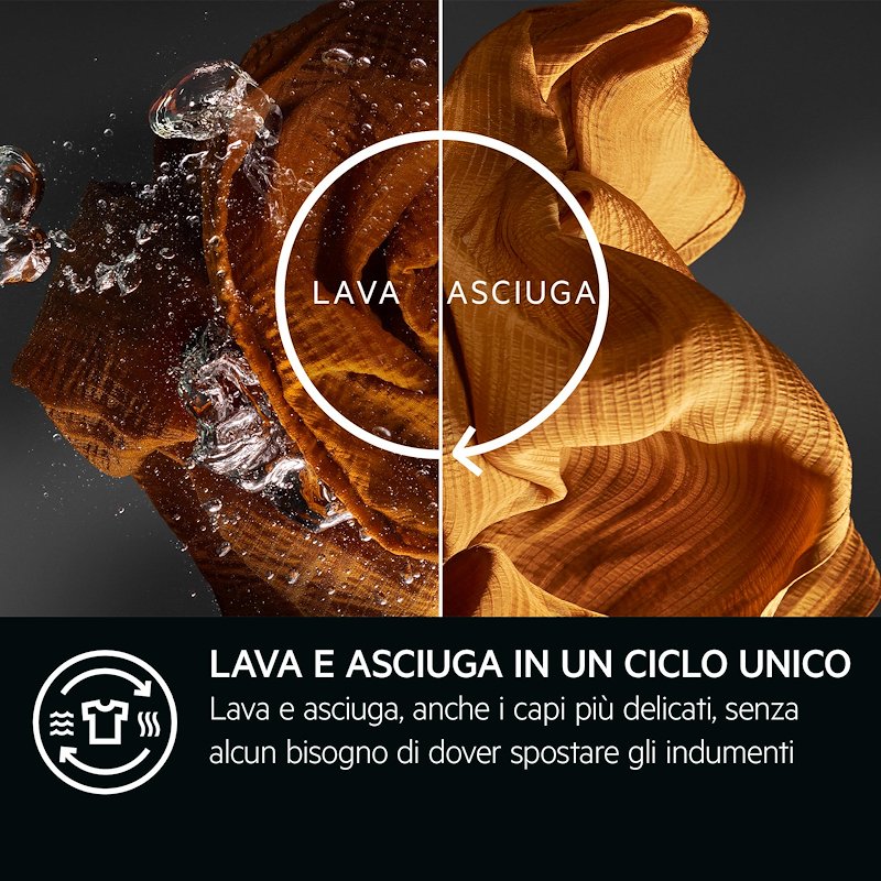 Aeg Lavasciuga Serie 9000 Lwr9c16bay bianco