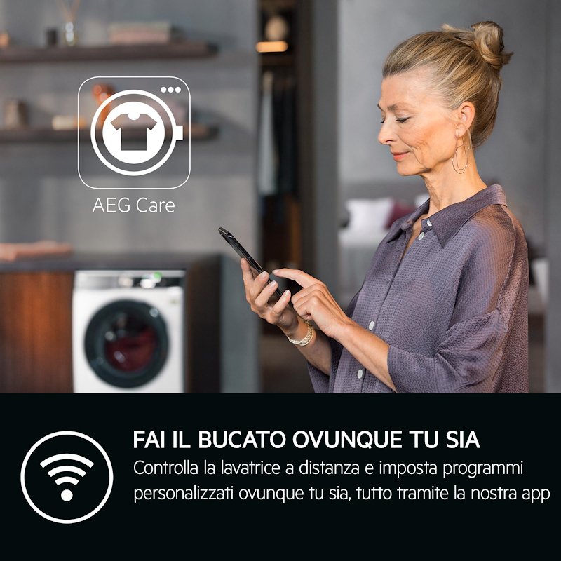 Aeg Lavasciuga Serie 9000 Lwr9c16bay bianco