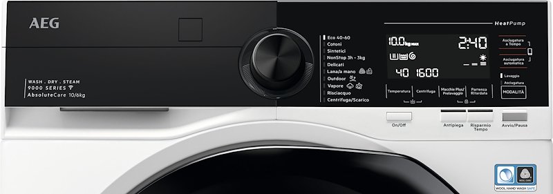Aeg Lavasciuga Serie 9000 Lwr9c16bay bianco