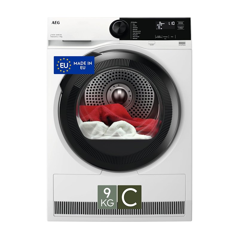 Aeg Asciugatrice 9kg Tr7he9c Bianco