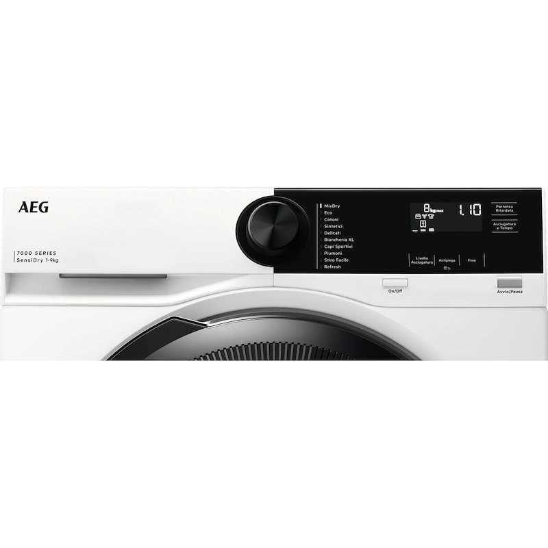 Aeg Asciugatrice 9kg Tr7he9c Bianco