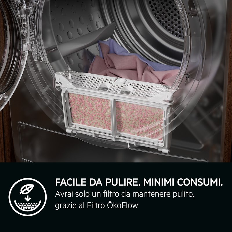Aeg Asciugatrice 9kg Tr7he9c Bianco