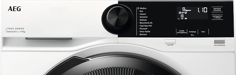 Aeg Asciugatrice 9kg Tr7he9c Bianco